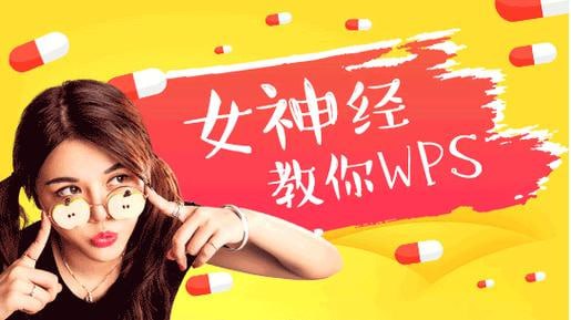 网易云课堂教程:女神经教你玩WPS(共50课)插图 网易云课堂教程:女神经教你玩WPS(共50课)