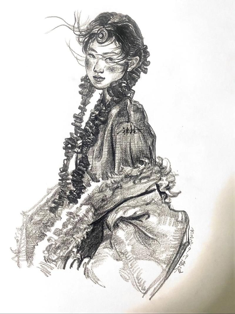 从负基础到不打稿自由速写:绘画入门必修课插图 从负基础到不打稿自由速写:绘画入门必修课