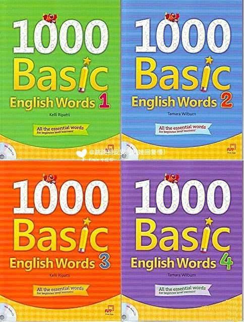 少儿英语1000词精讲《1000 Basic English Words》插图 少儿英语1000词精讲《1000 Basic English Words》
