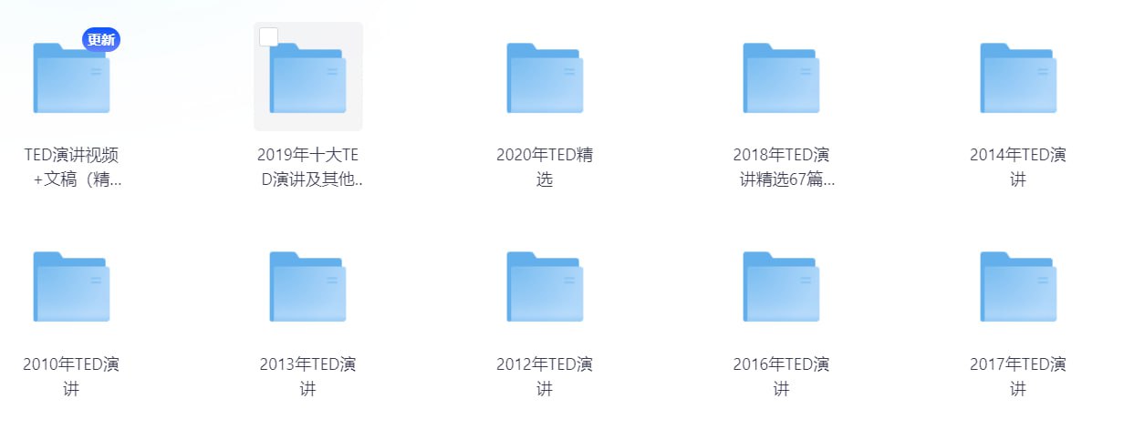 TED演讲课程 视频、原文(带注释)2010-2020年夸克超大合集插图 TED演讲课程 视频、原文(带注释)2010-2020年夸克超大合集
