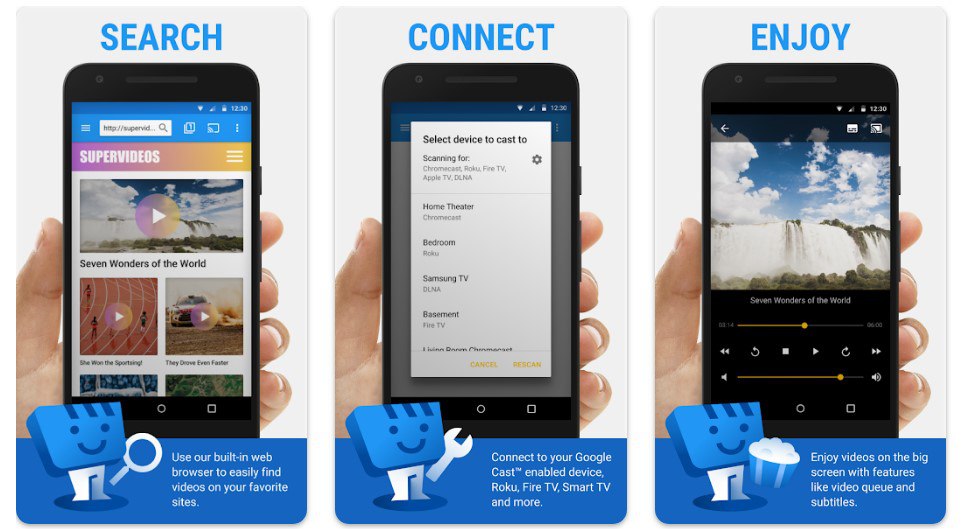 Web Video Caster 网络视频投屏 v5.11.0_4954 解锁高级版插图 Web Video Caster 网络视频投屏 v5.11.0_4954 解锁高级版