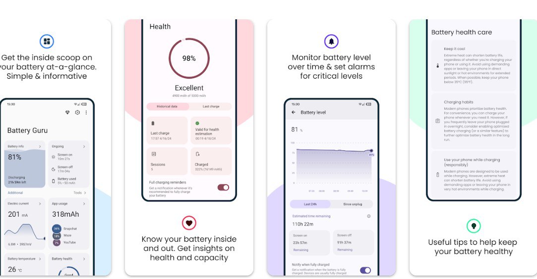 Battery Guru 电池大师 v2.3.8 解锁付费高级版插图 Battery Guru 电池大师 v2.3.8 解锁付费高级版