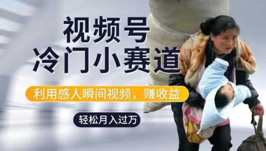 【利用感人瞬间视频】赚视频号分成计划收益,操作简单,新手小白轻松上手插图 【利用感人瞬间视频】赚视频号分成计划收益,操作简单,新手小白轻松上手
