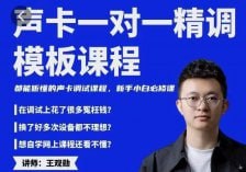 造音工坊一对一声卡精调模板课插图 造音工坊一对一声卡精调模板课