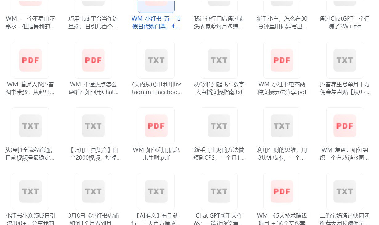 2024年付费网赚项目大合集 精整上千个项目合集插图 2024年付费网赚项目大合集 精整上千个项目合集