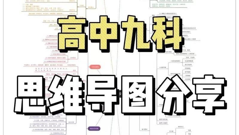 高中九科知识点全景图插图 高中九科知识点全景图