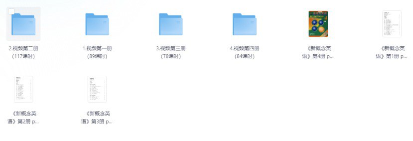 大机构付费英语课程 名师亲授 新概念英语大合集插图 大机构付费英语课程 名师亲授 新概念英语大合集