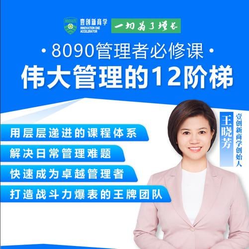 王晓芳:伟大管理的12级阶梯课程,从管理小白走向管理大神插图 王晓芳:伟大管理的12级阶梯课程,从管理小白走向管理大神