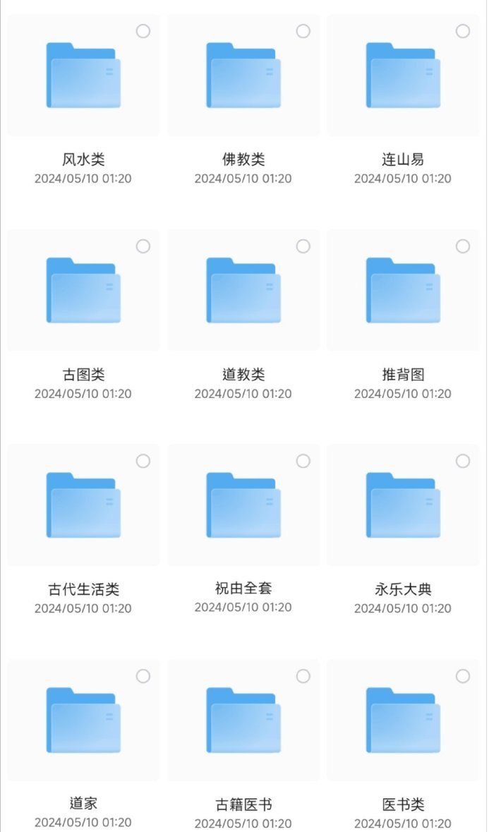 绝版古籍电子书合集(13大类)插图 绝版古籍电子书合集(13大类)