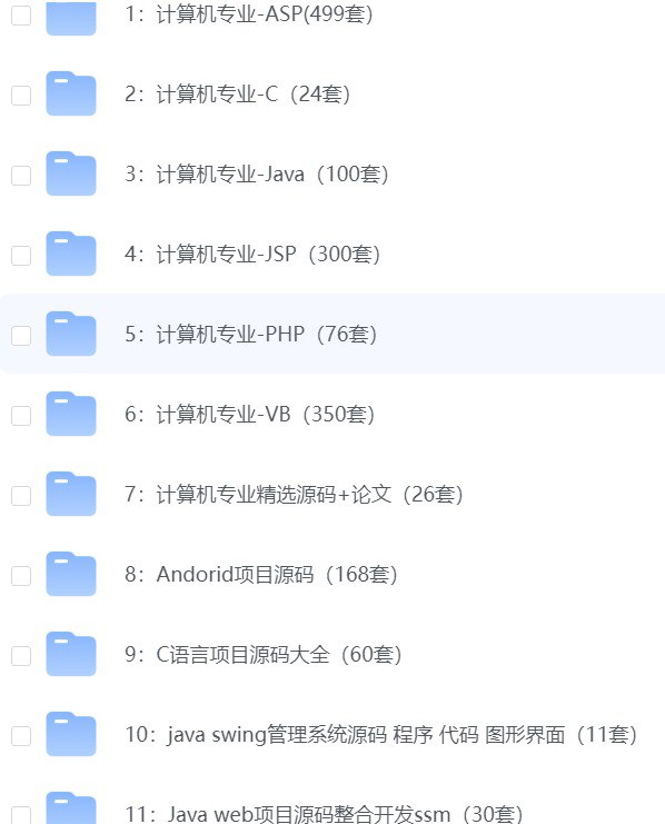 毕业季珍藏资源 1000+套毕设项目代码+设计文档大合集插图 毕业季珍藏资源 1000+套毕设项目代码+设计文档大合集
