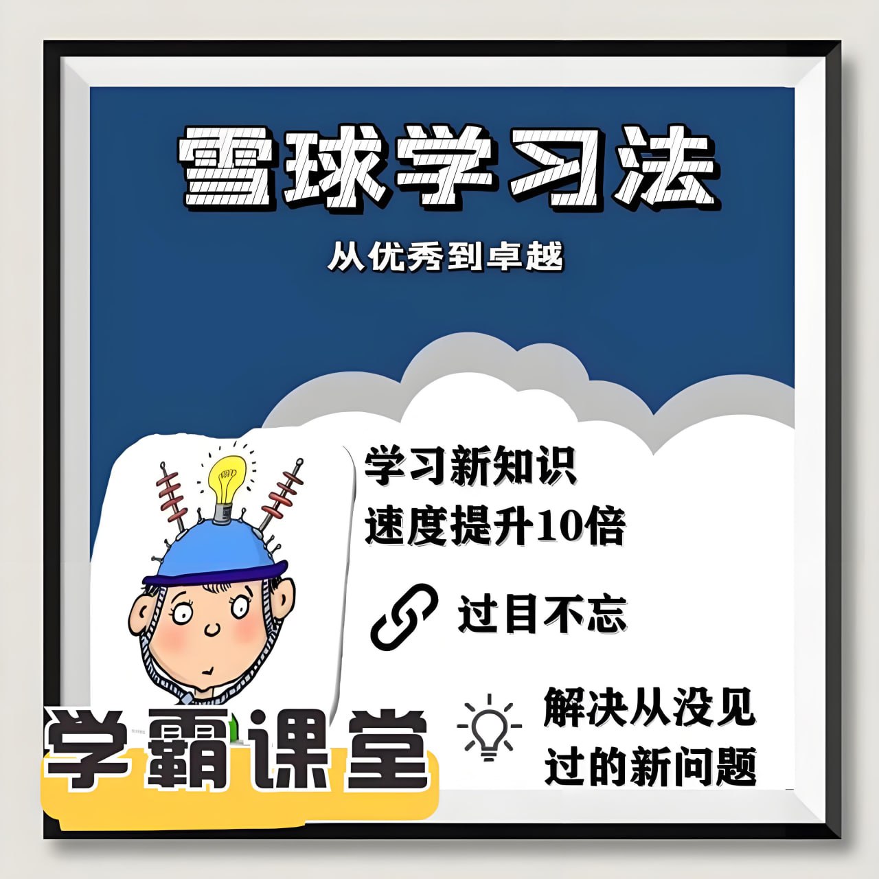 米高老师《雪球学习法+错题归零法》插图 米高老师《雪球学习法+错题归零法》