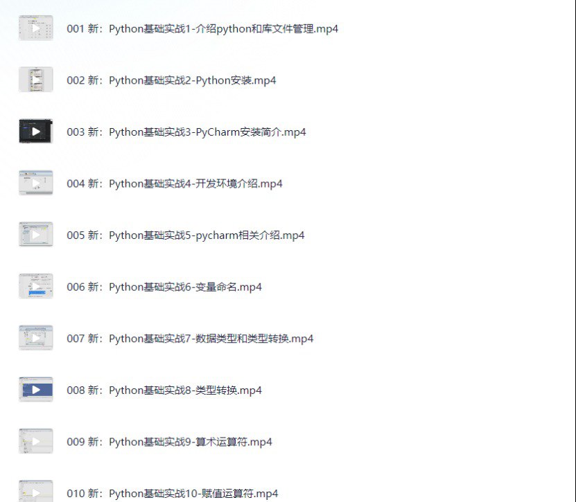 最全Python教程大合集 从小白到大神 机构付费课程爬虫+办公自动化+数据分析插图 最全Python教程大合集 从小白到大神 机构付费课程爬虫+办公自动化+数据分析