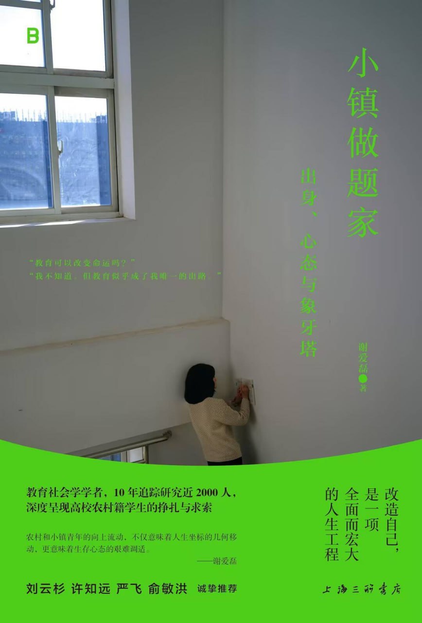 小镇做题家：出身、心态与象牙塔 [人文社科] [pdf+全格式]