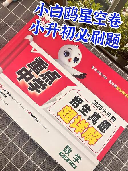 2026版《小白鸥小升初星空卷》,小升初备考优质教辅插图 2026版《小白鸥小升初星空卷》,小升初备考优质教辅