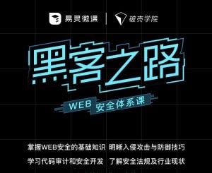 【易灵微课】黑客之路:WEB安全体系课插图 【易灵微课】黑客之路:WEB安全体系课