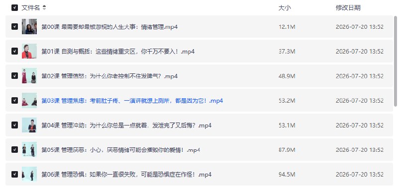 12堂舞动静心的情绪管理课【学习资料】插图 12堂舞动静心的情绪管理课【学习资料】