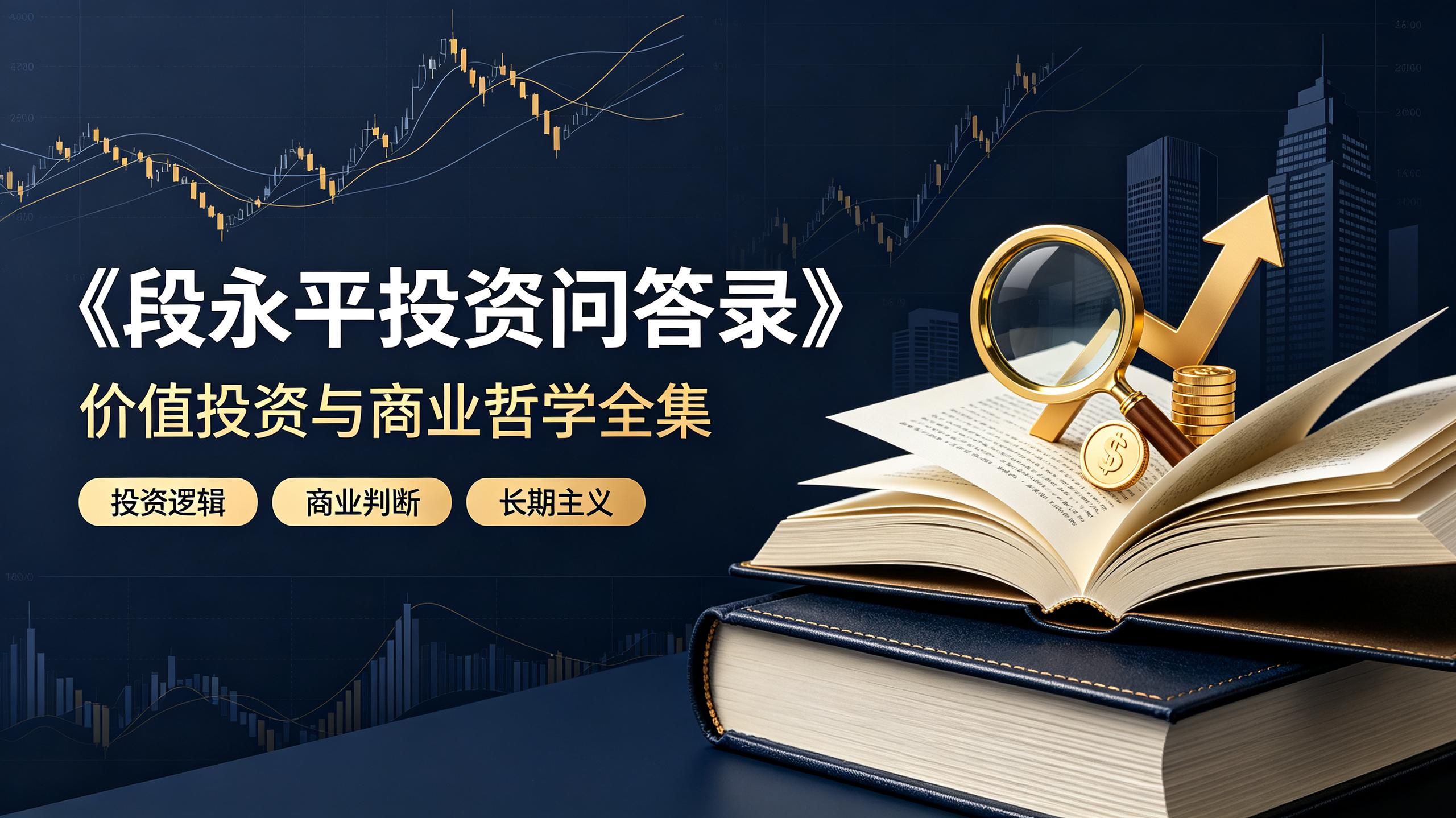《段永平投资问答录》:价值投资与商业哲学全集插图 《段永平投资问答录》:价值投资与商业哲学全集