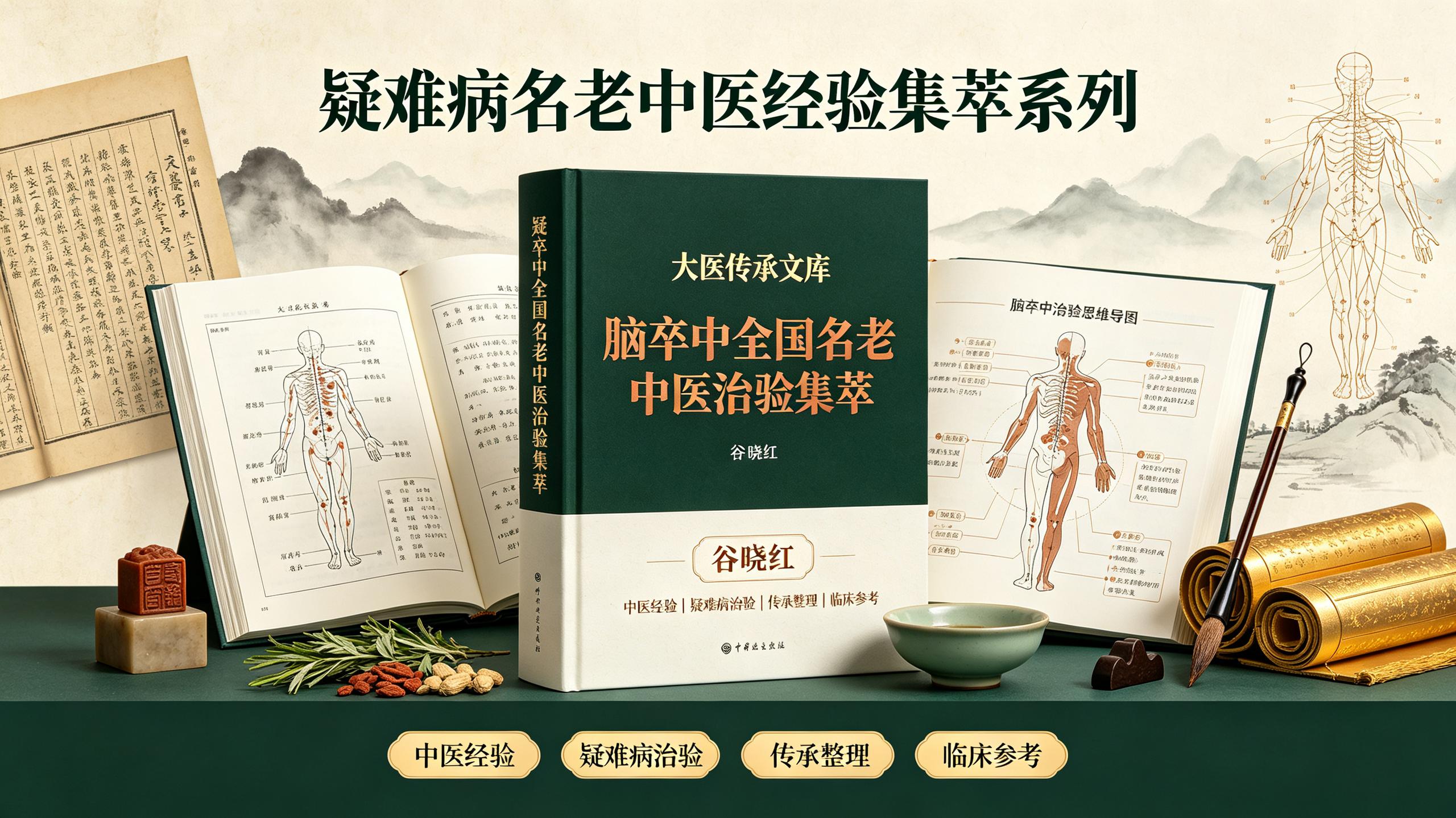 《疑难病名老中医经验集萃系列  大医传承文库  脑卒中全国名老中医治验集萃》谷晓红 PDF