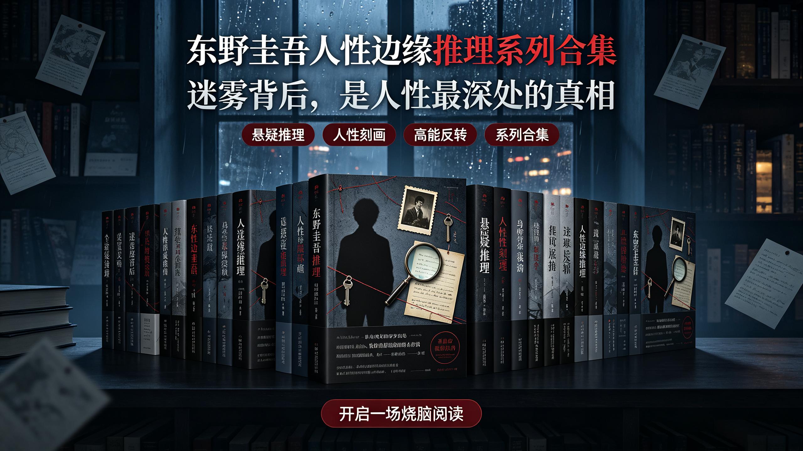 东野圭吾人性边缘推理系列合集【有声读物】插图 东野圭吾人性边缘推理系列合集【有声读物】